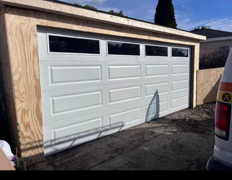 New door & opener — Ryan Garage Door
